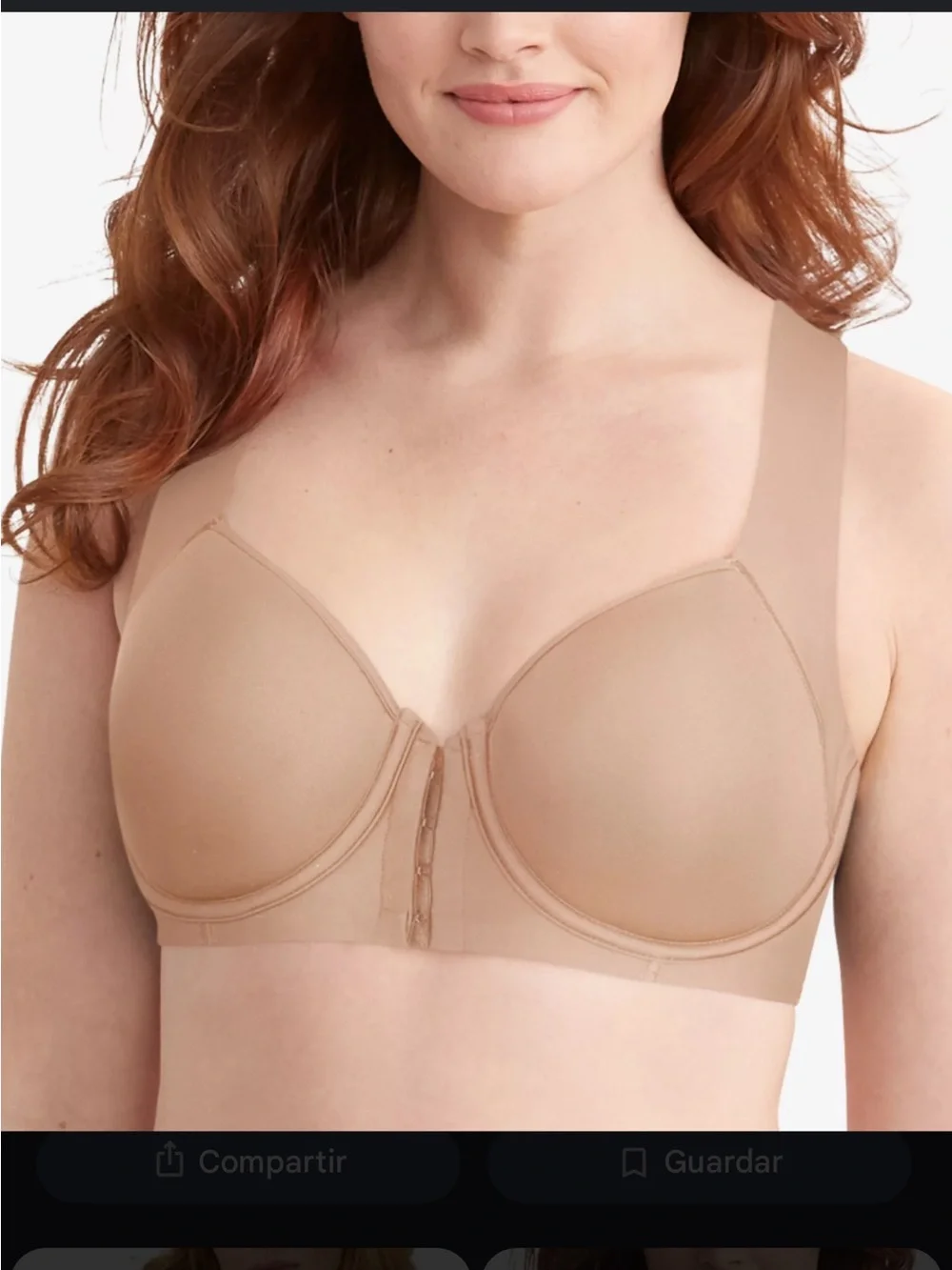 Bali Nude Beige T-Shirt Bra with Supportive Underwire